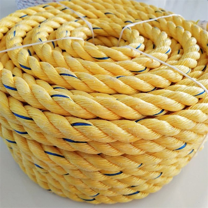 Polypropylene danline twisted rope Polypropylene danline twisted rope